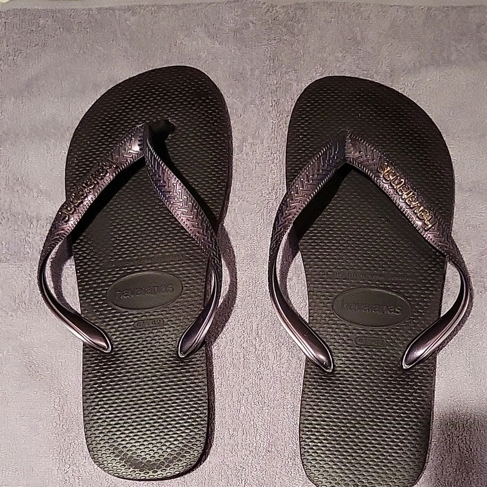 Havaianas Purple Flip Flops